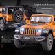 Игрушка внедорожника Chiyumoxing Jeep Wrangler, реалистичная модель автомобиля, модель небольшого легкосплавного автомобиля, подарок для мальчиков - изображение 2