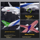 Модель самолета Yixuanwanju C919 сплав, авиационная, подарочная - изображение 7