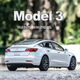 Модель автомобіля Heimanba Tesla Model S, масштаб 1/24, біла, колекційна - зображення 4