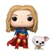 Набір фігурок Funko POP! DC Supergirl Супергерл та Суперпес Кріпто вінілові іграшки 90801 - зображення 2