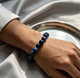 Стильний браслет BLUE Tiger Eye, синє тигрове око, унісекс, джерело гармонії та удачі - изображение 8