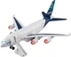 Самолет Yixuanwanju A380 игрушечный из сплава, подарок - изображение 1