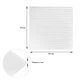 Панель стінова 3D WHITE 700х700х4 мм (D) SW-00001954 - зображення 8