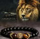Браслет із натурального каменю LION тигрове око - изображение 5