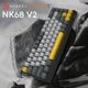 Клавиатура проводная Ajazz x NacodeX NK68 V2 Red Switch LED USB Black-Grey-Yellow (NK68-V2-R-BGY) - изображение 10