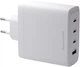 Ładowarka Dbramante1928 re-charge IT 3xUSB-C + USB-A 140W GaN White (CI14EUBL7234) - obraz 1