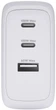 Ładowarka Dbramante1928 re-charge IT 2xUSB-C + USB-A 100W GaN White (CI10EUBL7233) - obraz 2
