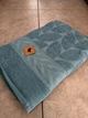 Махровое полотенце сауна 90х180 хлопок 100% L&M Home Textiles темно-голубой - изображение 1