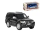 Модель автомобиля Mitsubishi Pajero из металла 1:32. Металлическая машинка Mitsubishi Pajero черная - изображение 1
