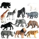 Набор фигурок Дикие животные 12 шт. Wild Animals - изображение 1