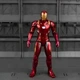 Фігурка Iron Man Mark 46 Marvel Civil War, 17 см, понад 30 точок артикуляції, на підставці - зображення 3