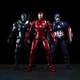 Фігурка Iron Man Mark 46 Marvel Civil War, 17 см, понад 30 точок артикуляції, на підставці - зображення 5