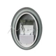 Дзеркало для ванної кімнати Zerix Fusion MV01 800x600 овальне, з фронтальною LED-підствідкою (ZX6068) - зображення 2