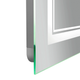 Дзеркало для ванної кімнати Qtap Cardinal 1000x800 прямокутне, з LED-підсвічуванням (QT0478C10080) - зображення 3