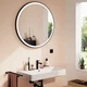 Дзеркало для ванної кімнати Hansgrohe Xarita Lite 900x900 кругле, з LED-підсвічуванням (54967670) - зображення 3