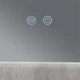 Дзеркало для ванної кімнати Qtap Taurus 1200x800 прямокутне, з LED-підсвічуванням та антизапотіванням (QTTAU120080048958) - зображення 4