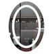 Зеркало для ванной комнаты Mixxus Plain MV03-50x70 500x700 овальное, с LED-подсветкой и антизапотеванием (MI6664) - изображение 1
