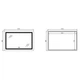 Зеркало для ванной комнаты Lidz Kubis 1200x800 прямоугольное, с LED-подсветкой и антизапотеванием (LDKUB120080049008) - изображение 2
