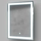 Дзеркало для ванної кімнати Mirater 800x700 прямокутне, з LED-підсвічуванням - зображення 2