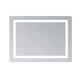 Зеркало для ванной комнаты Lidz Kubis KU2 600x800 прямоугольное, с фронтальной LED-подсветкой (LD78LF904806048446) - изображение 4
