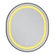 Зеркало для ванной комнаты Mixxus Ellipse MV05-80x70-REVERSE 800x700 овальное, с LED-подсветкой и антизапотеванием (MP6646) - изображение 4