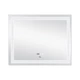 Дзеркало для ванної кімнати Qtap Mideya 1000x800 DC-F614 з LED-підсвічуванням та антизапотіванням (QT2078F614W) - зображення 3
