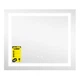 Зеркало для ванной комнаты Lidz Kubis 600x700 прямоугольное, с LED-подсветкой и антизапотеванием (LDKU60070049285) - изображение 4