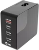 Stacja ładowania i-tec CHARGER-INTG140W 3xUSB-C + USB-A 140W PD 3.1 - obraz 2