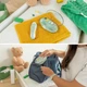 Електрична дитяча пилочка (тример) для нігтів Badabulle Electric Baby Nail Trimmer — Зелений - зображення 4