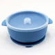 Силіконова тарілка з кришкою – Powder Blue - изображение 9