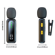 Беспроводной микрофон CS-0056 UHF, конденсаторный, всенаправленный, USB Type-C, Lightning, 3,5 мм, 6–10 часов работы - изображение 4