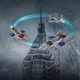 Самолет на радиоуправлении, истребитель игрушечный, RC для детей и взрослых CZ35 серый - изображение 8