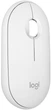 Мышь компьютерная безпроводная Logitech Pebble Mouse 2 M350s Tonal White L910-007013 белая 5231285 - изображение 1