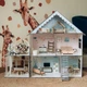 Кукольный дом Sea Villa 75х60х60 см большой с мебелью Детский домик для кукол барби девочек деревянный lol Комфорт - изображение 2