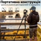 Раскладной алюминиевый штатив Andoer TR-04, студийный трипод для камеры/смартфона, 150 см, Черный (0249) - изображение 2