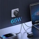МЗП Baseus Cube Pro Fast Charger 65W (2 Type-C + USB) black - изображение 7