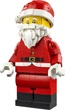 Конструктор Lego Iconic Увеличенная минифигурка Деда Мороза 40820 - зображення 3