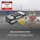 Вакууматор CASO VRH 800 advanced Pro 130 Вт, 20 л/мин, -0,9 бар, двойной шов, для сухих и жидких продуктов - изображение 3
