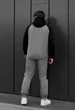 Спортивный костюм мужской Стафф черный серый двухцветный Staff evi black & gray S (402653) - изображение 2