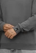 Свитшот Мужской Стаф Серый Базовый Однотонный Staff Gray Basic S (402669) - изображение 3