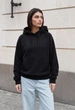 Женское Худи Стаф Черное С Логотипом Оверсайз Staff Amo Black Logo L (402619) - изображение 5