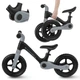 Беговел Kidwell Flex Black (складной механизм CLICK&FOLD, нейлоновая рама, колеса EVA 29 см, до 30 кг) - изображение 6