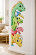 Наклейка на стіну самоклейна Dino Friends з динозаврами 87×29 см ПВХ для дитячої кімнати - изображение 1