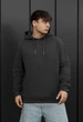 Худи Мужское Стаф Темно-серое Базовое Однотонное Staff Basic Dark Gray XS (402551) - изображение 1