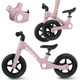 Беговел Kidwell Flex Pink (складной механизм CLICK&FOLD, нейлоновая рама, колеса EVA 29 см, до 30 кг) - изображение 3