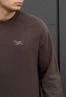 Мужской Свитшот Стаф Коричневый Однотонный С Логотипом Staff Brown Logo S (402593) - изображение 3