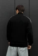 Олимпийка Мужская Стаф Черная Светоотражающая С Молнией Оверсайз Staff Lok Zip Light Black Oversize L (402616) - изображение 2
