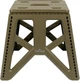 Стілець Tribe Camp Chair High Olive складаний туристичний 40 см до 100 кг з ручкою - зображення 2