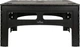 Стол Tribe Camp Table Low Black кемпинговый полипропиленовый до 70 кг складной с ручкой - изображение 1