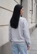 Женский Свитшот Стаф Черный Оверсайз С Надписью С Любовью Staff Zy Love Oversize M (402652) - изображение 2
